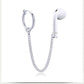 Boucles d'oreilles anti-perte tendance pour écouteurs Bluetooth